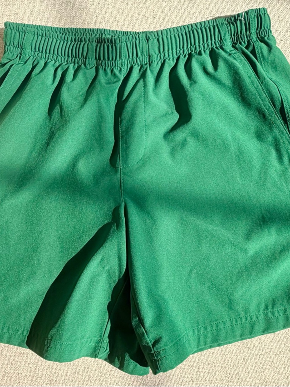 DSG Emerald Green Athletic Shorts with Drawstring